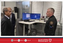 صورة وكيل وزارة الداخلية لشؤون الجنسية والجوازات والإقامة يزور مطار هلسنكي في فنلندا و يطّلع على الأنظمة الحدودية الذكية