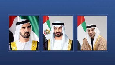 صورة رئيس الدولة ونائباه يهنئون رئيس ساموا بذكرى استقلال بلاده