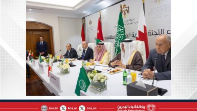 صورة الرئيس الفلسطيني يجري اجتماعًا عبر الاتصال المرئي مع أعضاء اللجنة الوزارية المكلفة من القمة العربية الإسلامية الاستثنائية المشتركة بشأن غزة