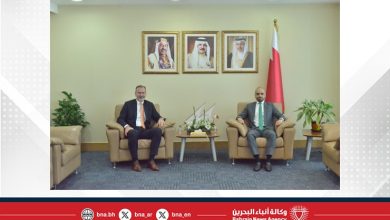 صورة وزير التنمية الاجتماعية يستقبل سفير جمهورية ألمانيا الاتحادية لدى مملكة البحرين بمناسبة انتهاء فترة عمله