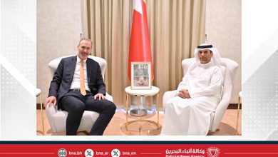صورة وزير النفط والبيئة يستقبل سفير جمهورية ألمانيا الاتحادية لدى مملكة البحرين بمناسبة انتهاء فترة عمله