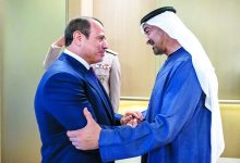 صورة رئيس الدولة والرئيس المصري يبحثان تعزيز العلاقات بين البلدين والتطورات الإقليمية           