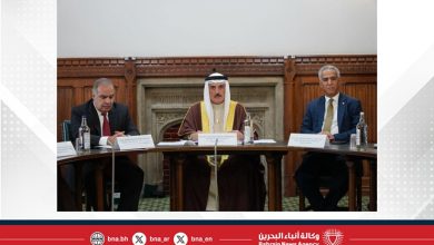 صورة لقاء وفد مجلس النواب مع المجموعة البرلمانية المعنية بالبحرين في لندن