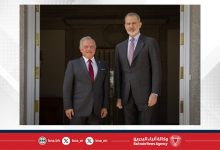 صورة العاهل الأردني يلتقي ملك إسبانيا في مدريد