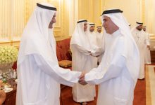 صورة حمد الشرقي يستقبل المهنئين بعيد الأضحى المبارك