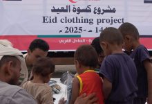 صورة “الهلال الأحمر” تدعم مشروع كسوة العيد في الحديدة وتعز باليمن