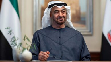 صورة رئيس الدولة يتلقى اتصالاً هاتفياً من الرئيس السوري تبادلا خلاله التهاني بعيد الأضحى