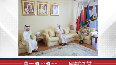 صورة القائد العام لقوة دفاع البحرين يستقبل سفير مملكة البحرين لدى المملكة المتحدة