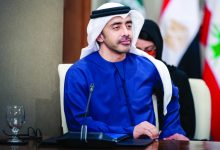 صورة عبدالله بن زايد يبحث مع وزراء خارجية قطر وعُمان وفرنسا وبريطانيا وروسيا تطورات المنطقة