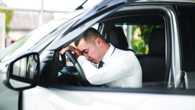 صورة تأثير «النعاس» على السائق يعادل الكحول بنسب غير قانونية