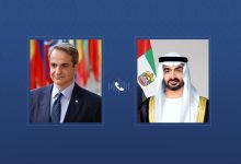 صورة خلال اتصال هاتفي.. رئيس الدولة ورئيس وزراء اليونان يبحثان العلاقات الثنائية ومستجدات المنطقة