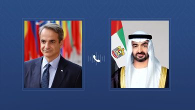 صورة خلال اتصال هاتفي.. رئيس الدولة ورئيس وزراء اليونان يبحثان العلاقات الثنائية ومستجدات المنطقة