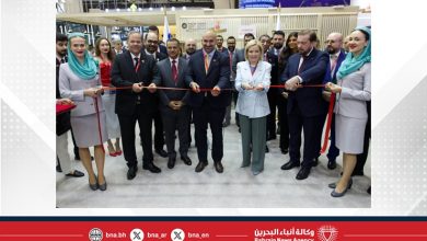 صورة مملكة البحرين تفتتح رسميًا جناحها في منتدى سانت بطرسبرغ الاقتصادي الدولي في روسيا الاتحادية