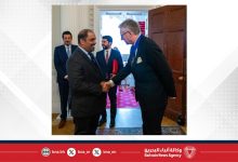 صورة في إطار الزيارة الرسمية لسمو ولي العهد رئيس مجلس الوزراء إلى المملكة المتحدة.. وزير المالية والاقتصاد الوطني يلتقي عمدة الحي المالي لمدينة لندن