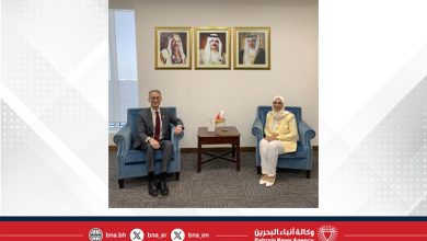 صورة وزيرة الصحة تستقبل سفير الولايات المتحدة الأمريكية لدى مملكة البحرين