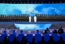 صورة خالد بن محمد يشهد حفل تخريج الدفعة الأولى من أكاديمية أبوظبي البحرية