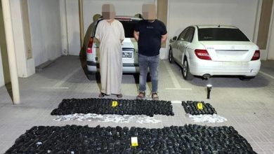 صورة “الداخلية” تحبط محاولة لترويج المخدرات داخل الدولة