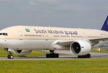 صورة تحويل مسار طائرة للخطوط السعودية في اندونيسيا بعد تهديد بوجود قنبلة