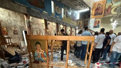 صورة اليمن تدين الهجوم الإرهـ ابي داخل كنيسة بدمشق وتعلن التضامن الكامل مع سوريا