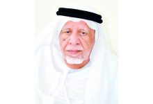صورة محمد بن راشد ينعى محمد إبراهيم عبيدالله: أحد رجال الإمارات المخلصين