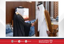 صورة سمو أمير دولة قطر يستقبل وزراء خارجية دول مجلس التعاون لدول الخليج العربية