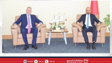 صورة وزير التنمية الاجتماعية يستقبل سفير الجمهورية الإيطالية لدى مملكة البحرين
