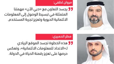 صورة «المعلومات الائتمانية» تتيح التقرير والتقييم الائتماني عبر «دبي الآن»