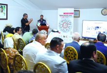 صورة وفد من البرلمان العربي يزور المستشفى الإماراتي العائم في العريش