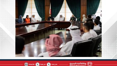 صورة وزير التربية والتعليم يلتقي أوائل البحرين من المدارس الحكومية والخاصة الثانوية