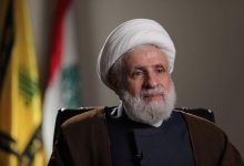 صورة نعيم قاسم: إسرائيل مجرمة وأمريكا طاغوتية ومن حقنا أن نقول لهم لا