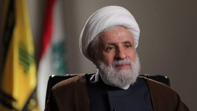 صورة نعيم قاسم: إسرائيل مجرمة وأمريكا طاغوتية ومن حقنا أن نقول لهم لا
