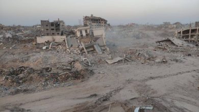 صورة الاحتلال ينسف “مستشفى نورة الكعبي لغسيل الكلى” شمال قطاع غزة