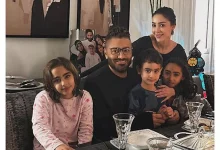 صورة نجل تامر حسني وبسمة بوسيل يتعرض لوعكة صحية (صورة)