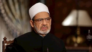 صورة الإمام الأكبر يهنئ الرئيس السيسي وقادة العالم الإسلامي بعيد الأضحى الم
