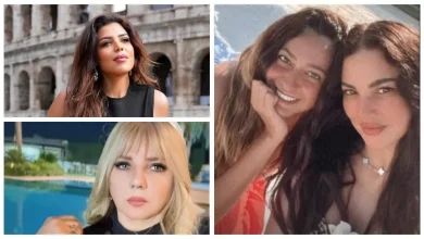 صورة مي سليم جريئة وناهد السباعي بفستان قصير.. 10 لقطات لنجوم الفن خلال 24