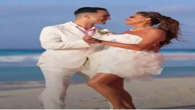 صورة بعد انفصالهما.. لحظات سعيدة جمعت بشرى وطليقها خالد حميدة