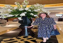 صورة بالصور.. إلهام شاهين تلتقي قرينة الرئيس العراقي