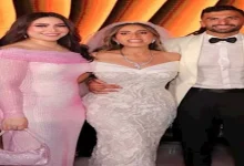 صورة بوسي توجه رسالة لـ منة القيعي بعد حفل زفافها.. ماذا قالت؟ (صور)