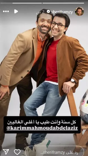 شريف رمزي وكريم محمودعبدالعزيز