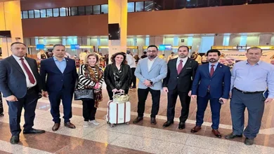 صورة تعليق جديد من إلهام شاهين بعد عودتها لمصر قادمة من العراق (صور)