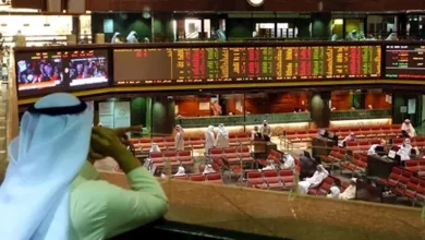 صورة اللون الأخضر يسيطر على مؤشرات البورصات الخليجية بختام جلسة اليوم