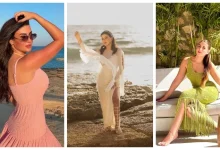 صورة “المصايف بدأت”.. 25 صورة لنجمات الفن بإطلالات لافتة على الشواطئ