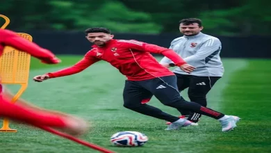 صورة 10 صورة من مران النادي الأهلي الجماعي استعدادا لمواجهة بالميراس