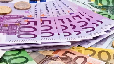 صورة ارتفاع اليورو وتراجع الجنيه الإسترليني بتعاملات البنوك اليوم