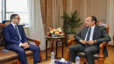 صورة وزيرا قطاع الأعمال والاستثمار يبحثان الترويج للاستثمار بالغزل والنسيج