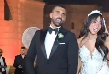 صورة بالصور.. بكاء ماجد المصري في حفل زفاف ابنته ماهيتاب
