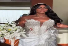 صورة زوجها ووالدها يقبلان رأسها ويدها.. صور من حفل زفاف ابنة ماجد المصري