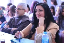 صورة أميرة سليم عضو لجنة تحكيم في مسابقة اكتشاف المواهب بالمركز الكاثوليكي