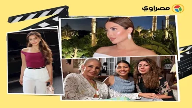 صورة هنا الزاهد بـ”جيبة قصيرة” وصبا مبارك جريئة.. لقطات لنجوم الفن خلال 24