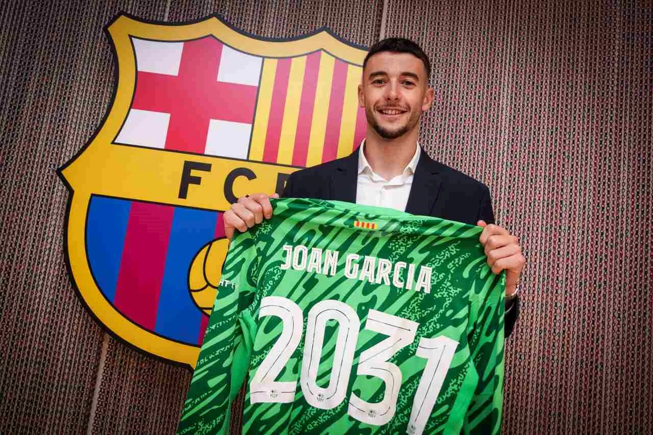 برشلونة يتعاقد مع خوان جارسيا
